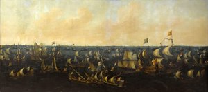 ザイダー ゼーの戦い、1573 年 10 月 6 日 作： Abraham de Verwer