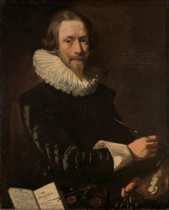 自画像 作： Abraham de Vries