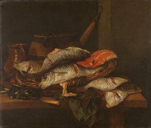魚のある静物