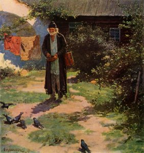 「隠者」、1891年、1965年。 作： Abram Arkhipov