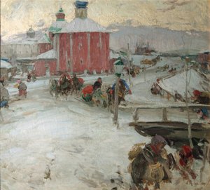 冬、1909 作： Abram Efimovich Arkhipov