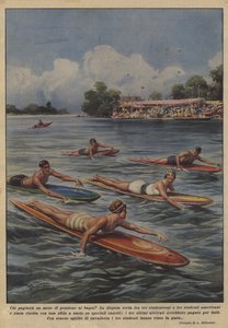 誰がトイレで一ヶ月の年金を払うのですか？ 作： Achille Beltrame