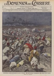 3月の満月のキレナイカでの夜間戦闘で、2,000人の反逆者がキャンプを攻撃しますか？ 作： Achille Beltrame
