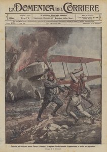 ハーレクス船長がザルネク（アルバニア）の近くに着陸させられ、航空機に発砲し、攻撃者を殺害