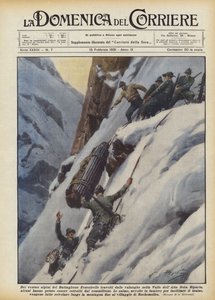 アルタドラバレーの雪崩に圧倒されたフェネストレル大隊の21人の高山軍のうち、