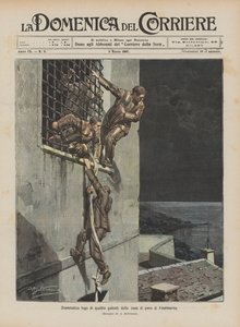 ファイナルマリーナ刑務所の家からの4人の囚人の劇的な脱出
