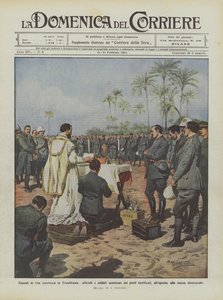 トリポリタニアでの戦争生活のエピソード、将校と兵士は要塞化された場所を支援しますか？