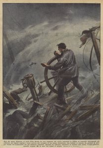 海の英雄 作： Achille Beltrame