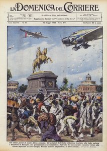 アディスアベバの最後の日アビシニアン 作： Achille Beltrame