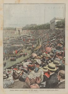 10,000人のパフォーマーによるミラノでの素晴らしい音楽コンペティション、アリーナでの最後の日曜日のコンサート 作： Achille Beltrame