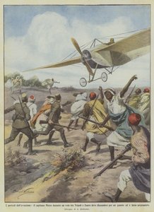 航空の危険性はありますか？トリポリとスアラ間の飛行中にモイゾ船長は降下しなければなりませんか？