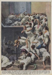見えない危険 作： Achille Beltrame