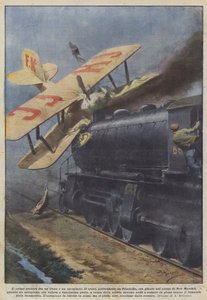 電車と飛行機の最初の衝突