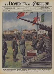 東の正面の場所で、メッセ将軍は古い軍団の兵士に配達しますか？