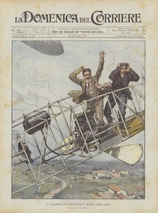 パリでのブラッドスキーバルーンの大災害 作： Achille Beltrame