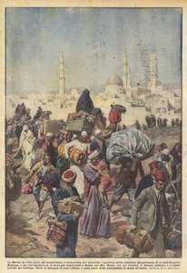 イスラム教徒の聖地であるメッカは、モハメダンの宗教のピューリタンであるワハビデスに脅かされています