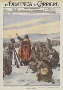 ポーランドでの戦争は、野外での宗教的奉仕中に神から召喚されたロシアの司祭ですか？