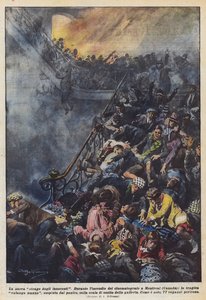 無実の新しい大虐殺 作： Achille Beltrame