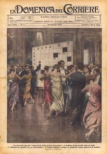クロスワードなぞなぞへの情熱 作： Achille Beltrame