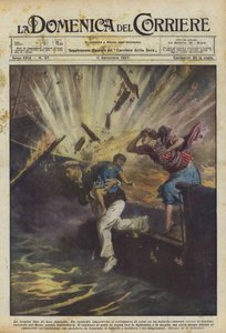 家族の悲劇的な終わり 作： Achille Beltrame