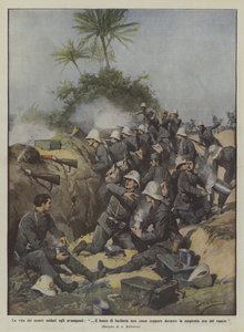 前哨基地での兵士たちの生活？銃撃はその間も止まりませんか？