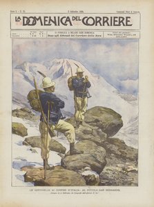 ルセンティネッレアイコンフィニディイタリア、アルピッコロサンベルナルド 作： Achille Beltrame
