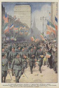 感動的なアメリカ人はイタリア軍の代表へようこそ