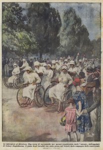 看護師は楽しんでいます 作： Achille Beltrame