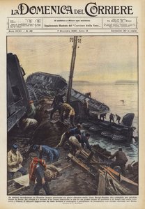 最近のフランスの洪水により、パリナント線に深刻な災害が発生しましたか？ 作： Achille Beltrame