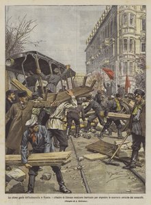 ロシアのオートクラシーの最近の行為、オデッサの市民はバリケードを上げて防止しますか？ 作： Achille Beltrame