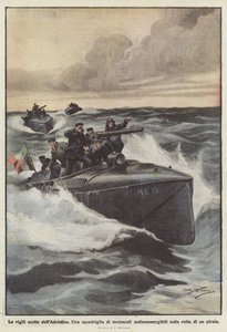 アドリア海の消防士 作： Achille Beltrame