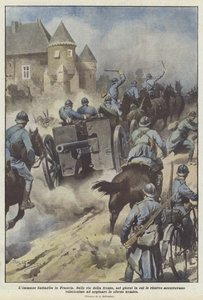 フランスでのリマネの戦い 作： Achille Beltrame