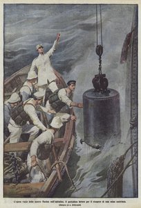 アドリア海における海軍の警戒作業