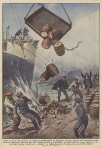 彼らは海にいます 作： Achille Beltrame