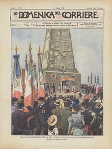 マジェンタの戦い40周年、記念 作： Achille Beltrame