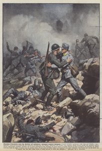 オーストリアには存在する権利がないため、血に対する血 作： Achille Beltrame