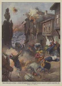 バルカン半島での戦争の再開、貧しい人々へのアドリアノポリ爆撃の影響？