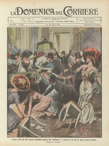 ニューポート近くの女性クラブで遊んでいる警官に驚いたアメリカ最高の社会の女性