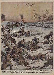 北極の戦争（カラー版） 作： Achille Beltrame