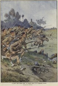 フランダースでの戦争 作： Achille Beltrame