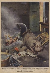 少女の悲劇的な終わり 作： Achille Beltrame
