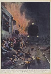 悲劇的な瞬間 作： Achille Beltrame