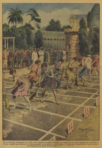 主婦のためのコンテストがロサンゼルスで開催され、大成功を収めました 作： Achille Beltrame