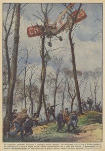 バーゼル近郊で特異な航空事故が発生 作： Achille Beltrame