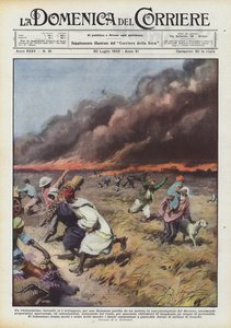 エンジンの炎による激しい火災はありますか？ 作： Achille Beltrame