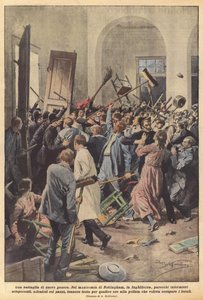 新種の戦い 作： Achille Beltrame
