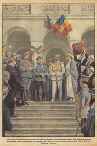心のこもったイタリア語-ルーマニア語のイベント 作： Achille Beltrame