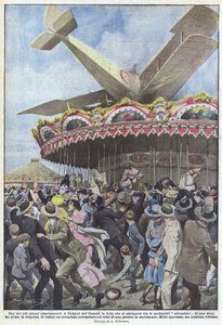 最も奇妙なノックダウンの1つ 作： Achille Beltrame