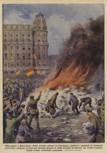 バルセロナでの新しい生活 作： Achille Beltrame