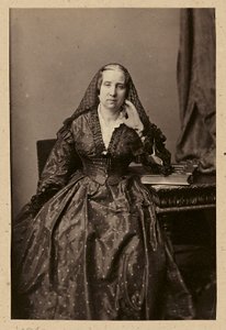[ある貴婦人の肖像］ 作： Achille Devéria